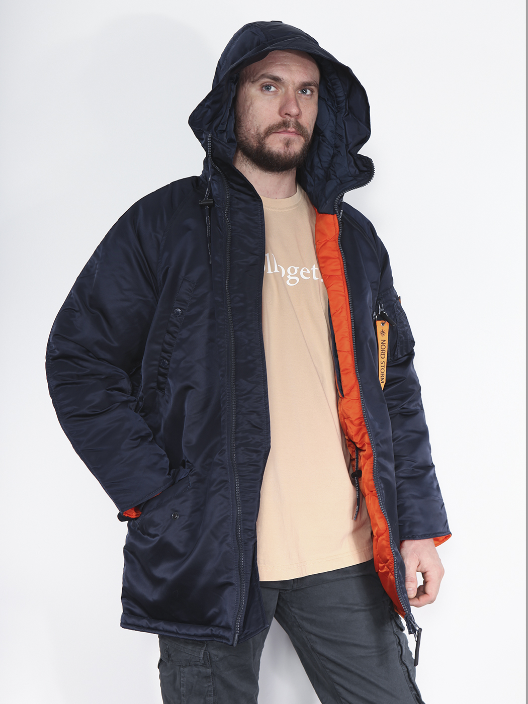 картинка Nord Storm HUSKY CITY Blue/Orange от магазина Аполлогет
