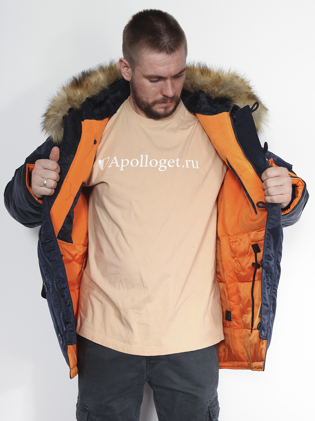 картинка Nord Storm Tight HUSKY III Blue/Orange от магазина Аполлогет