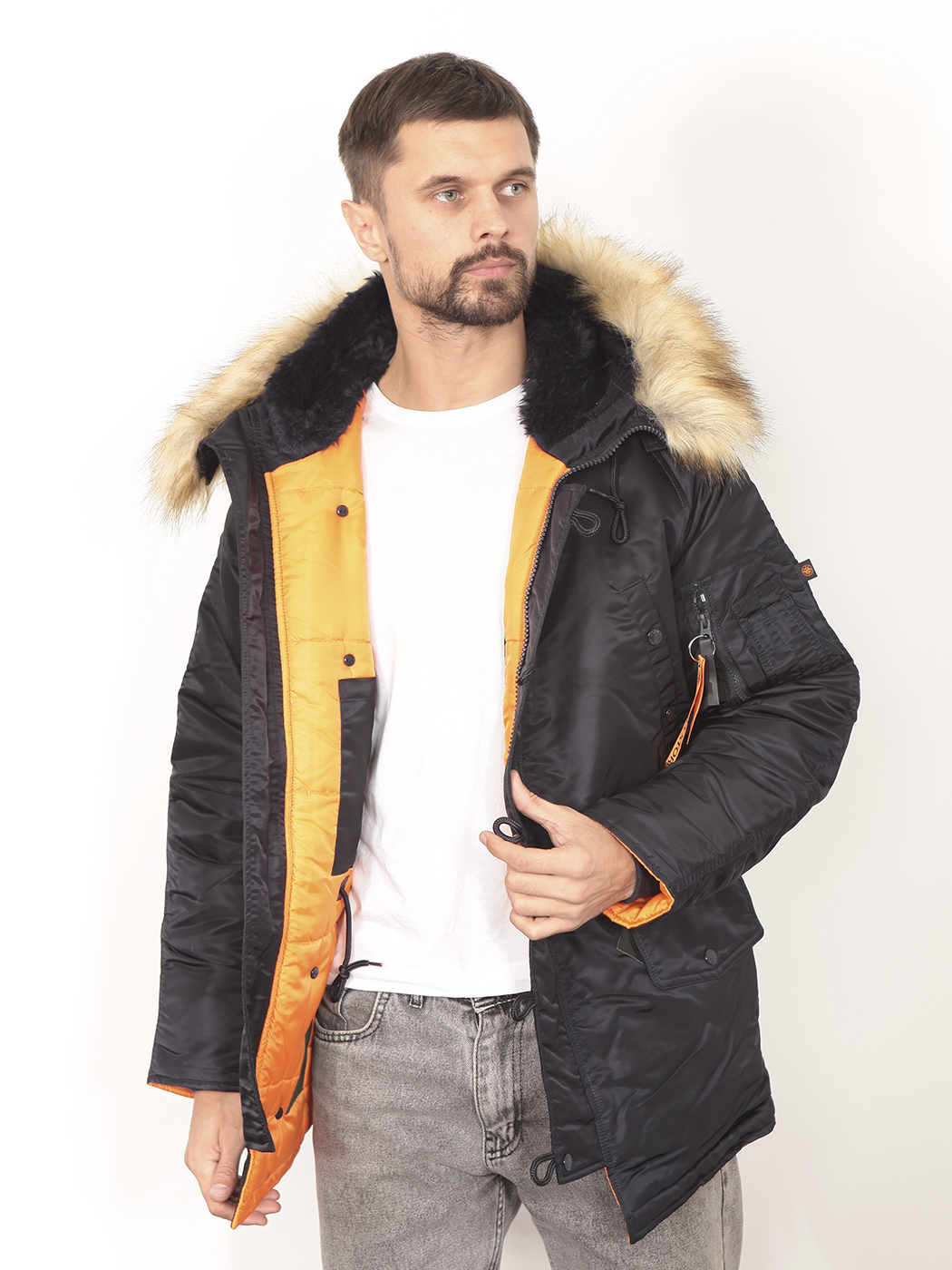 картинка Nord Storm Tight HUSKY II Ink/Orange от магазина Аполлогет