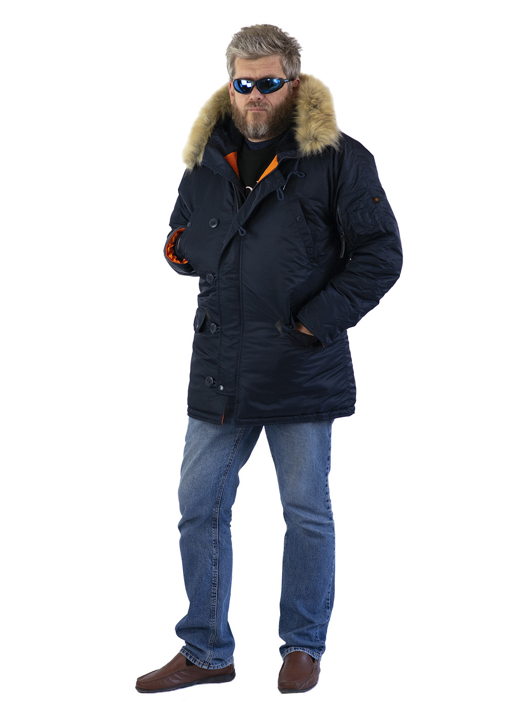 картинка Nord Storm Tight HUSKY II Blue/Orange от магазина Аполлогет
