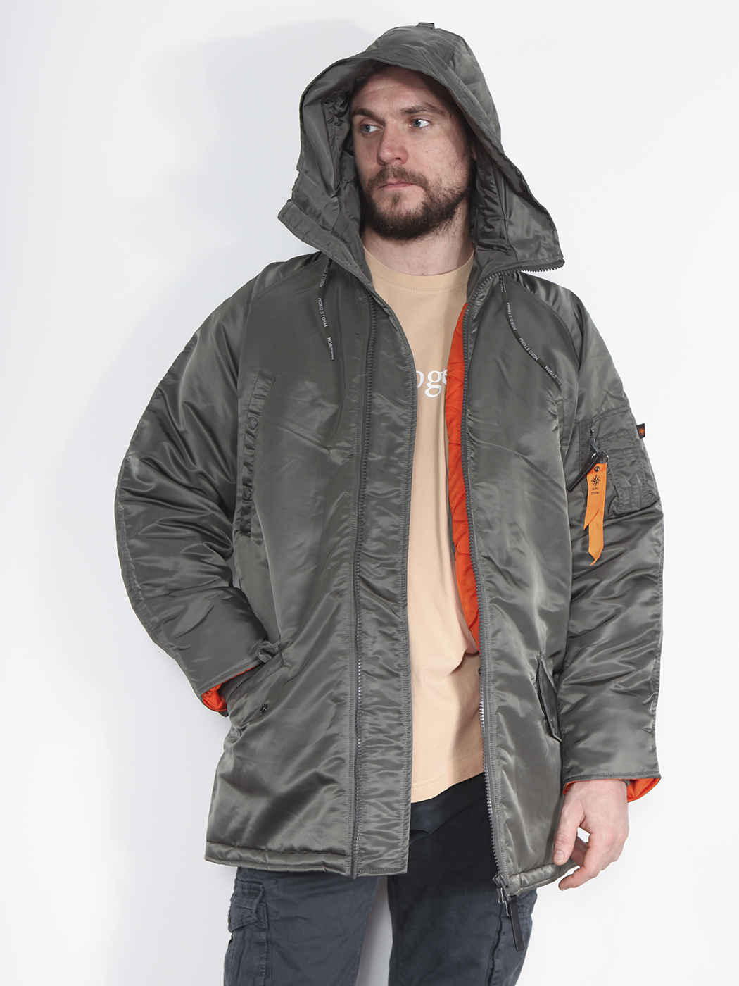 картинка Nord Storm HUSKY CITY Grey/Orange от магазина Аполлогет