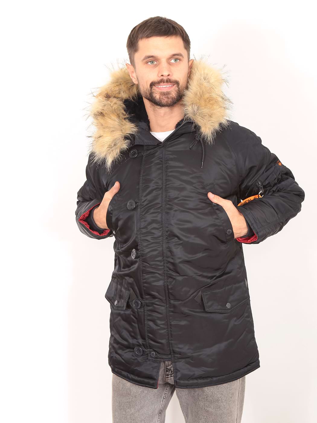 картинка Nord Storm Tight HUSKY II Ink/Red от магазина Аполлогет