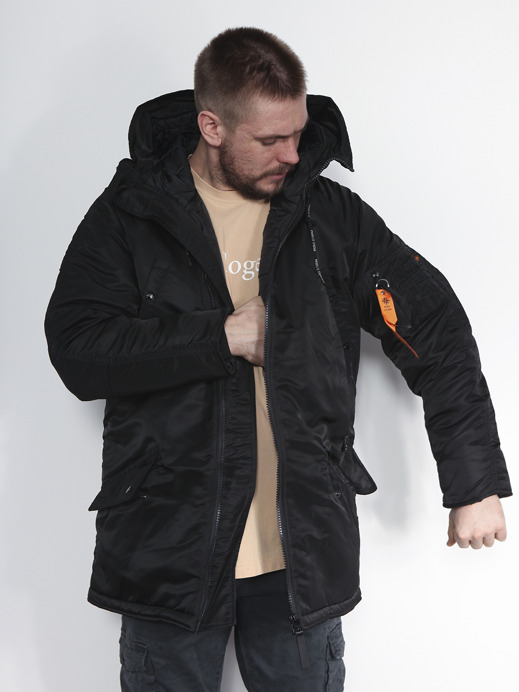 картинка Nord Storm HUSKY CITY Black/Black от магазина Аполлогет