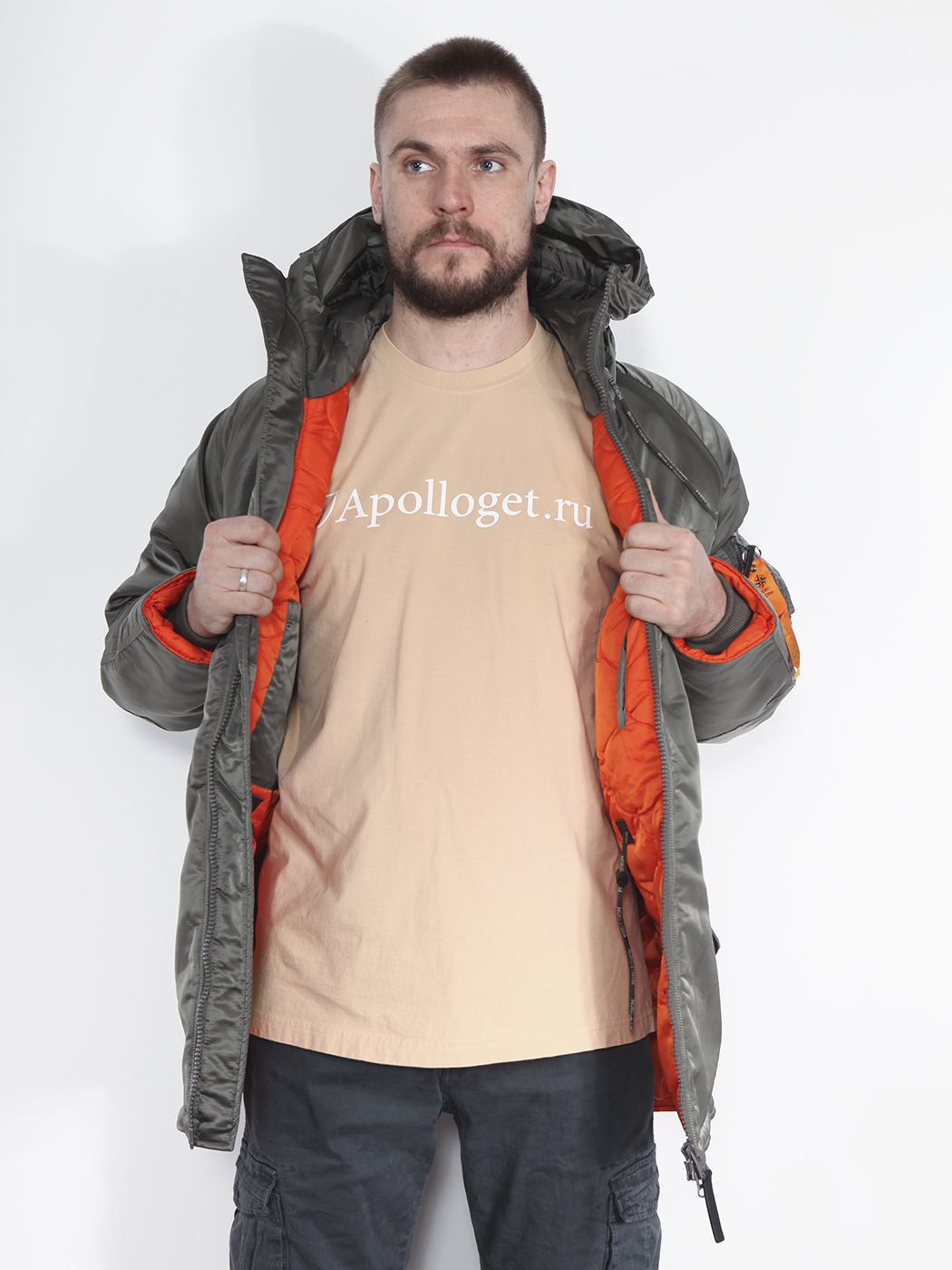 картинка Nord Storm HUSKY CITY Grey/Orange от магазина Аполлогет
