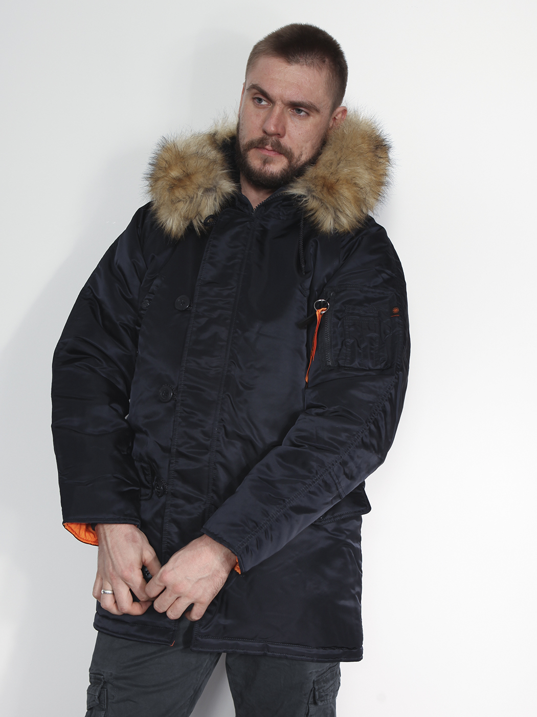 картинка Nord Storm Tight HUSKY III Ink/Orange от магазина Аполлогет