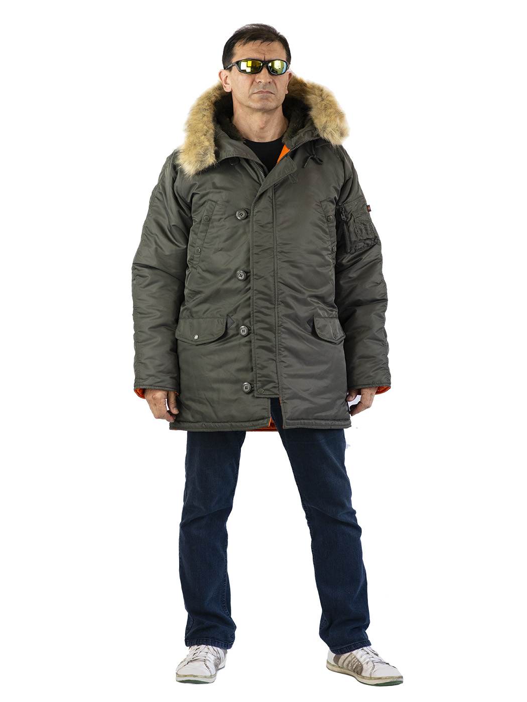 картинка Nord Storm Tight HUSKY II Grey/Orange от магазина Аполлогет