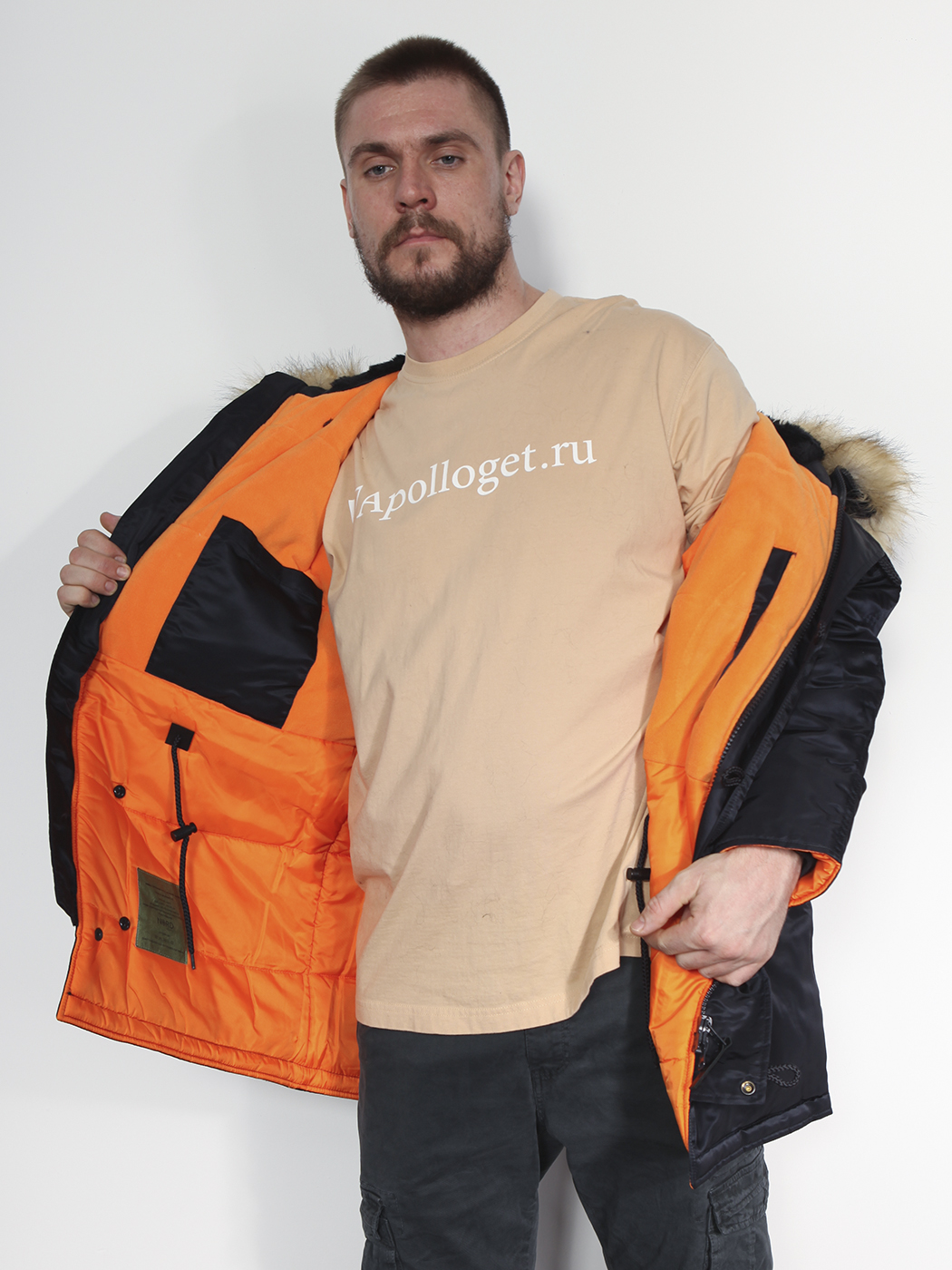 картинка Nord Storm Tight HUSKY III Ink/Orange от магазина Аполлогет