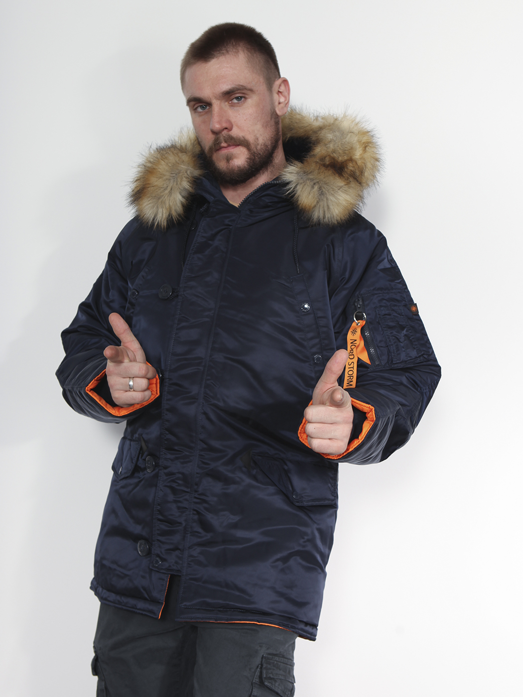 картинка Nord Storm Tight HUSKY III Blue/Orange от магазина Аполлогет