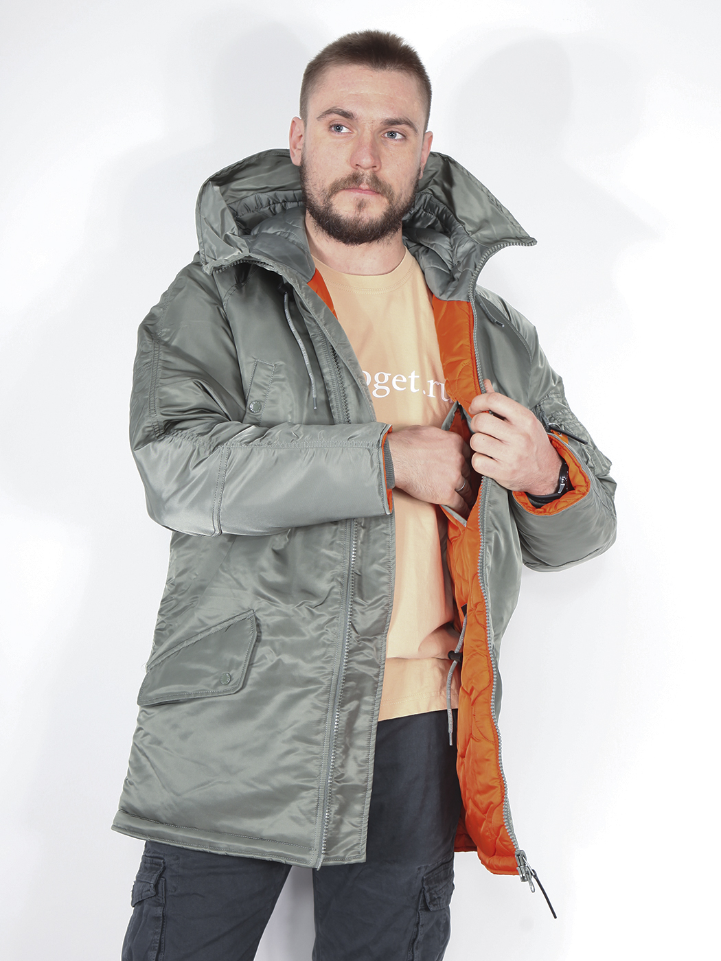 картинка Nord Storm HUSKY CITY Olive/Orange от магазина Аполлогет
