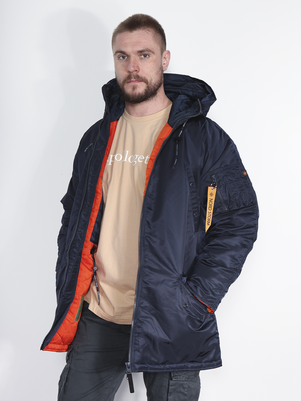 картинка Nord Storm HUSKY CITY Blue/Orange от магазина Аполлогет
